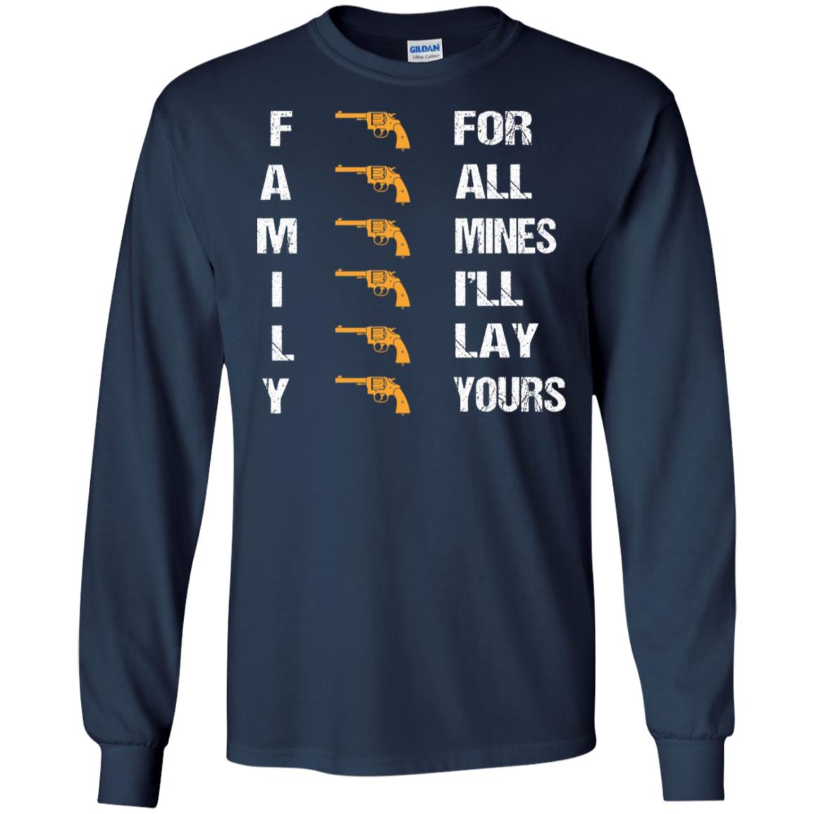 Family For Mines I'll Lay Yours Shirt Navy