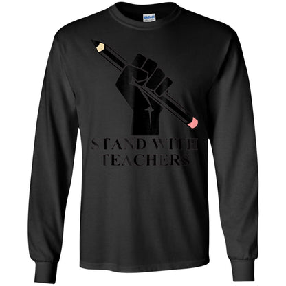 Colorado Teachers Stand With Teachers Educator Strike Shirt Black