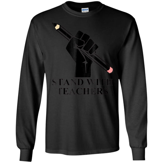 Colorado Teachers Stand With Teachers Educator Strike Shirt Black