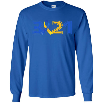 Awareness March 21 World Down Syndrome Day T-shirt Royal