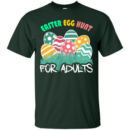 Easter Egg Hunt For Adults Easter Day T-shirt Forest