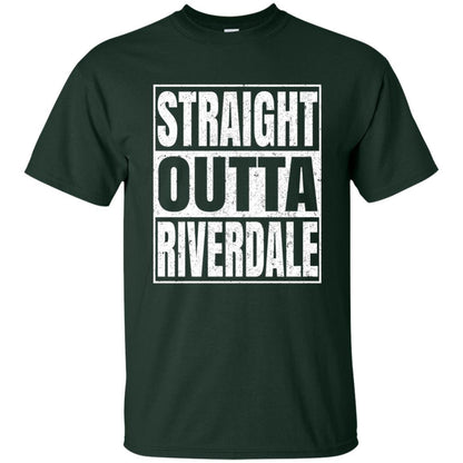 United States T-Shirt Straight Outta Riverdale Forest Green