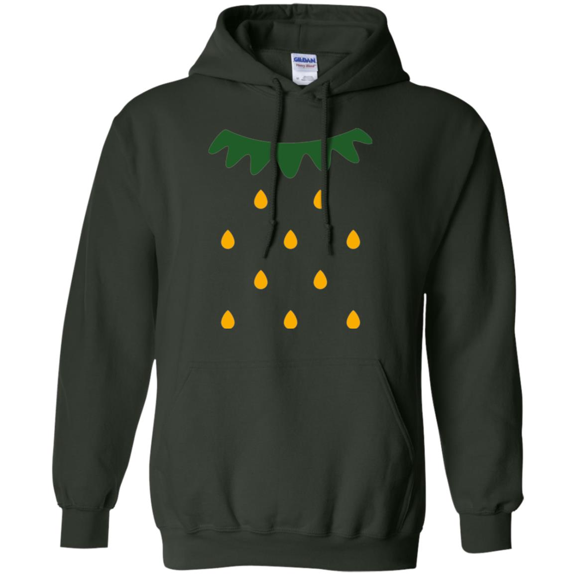 Fruit Salad Matching Set Strawberry Lover T-shirt Forest Green