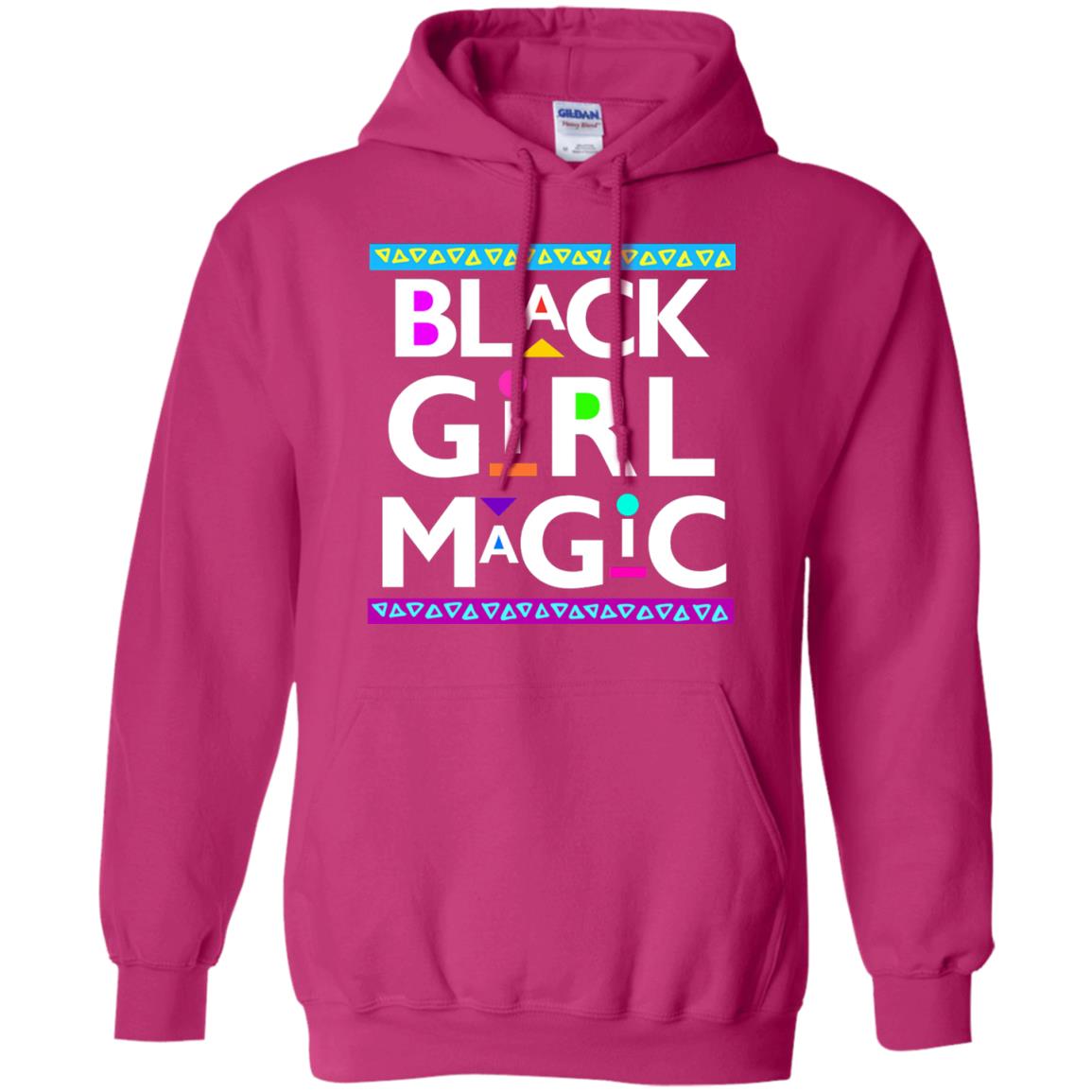 Black Girl Magic T-shirt Women_s Black History Heliconia