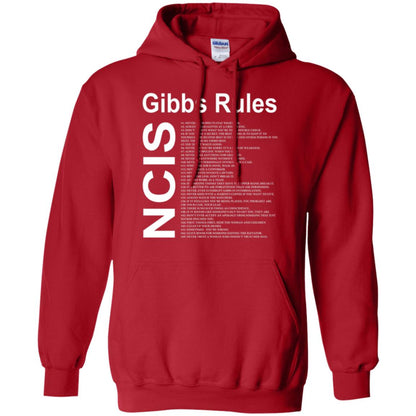 Gibbs Rules T-shirt Red