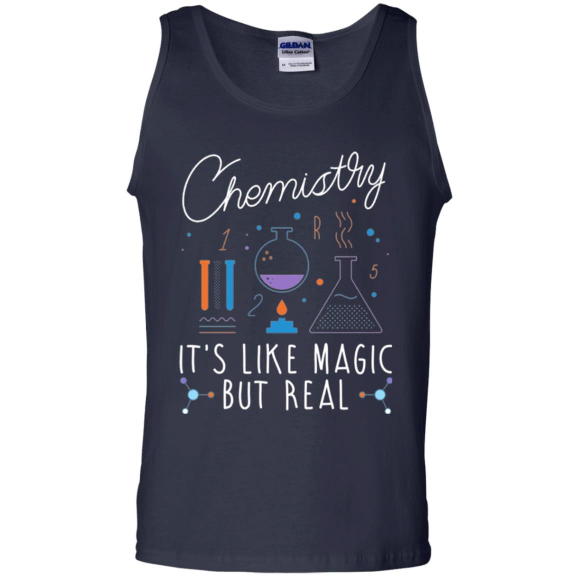 Chemistry T-shirt It_s Like Magic But Real Navy