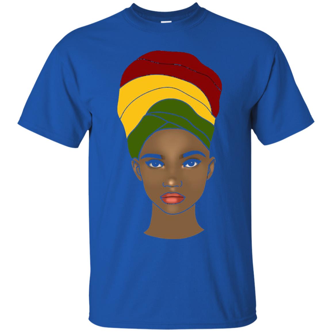 Melanin Rocks African Queen Melanin T-shirt Royal
