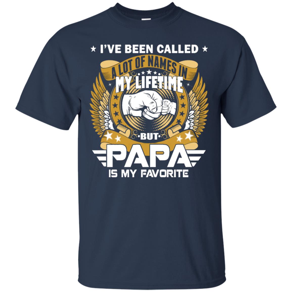 But Papa Is My Favorite Papa Shirt Navy