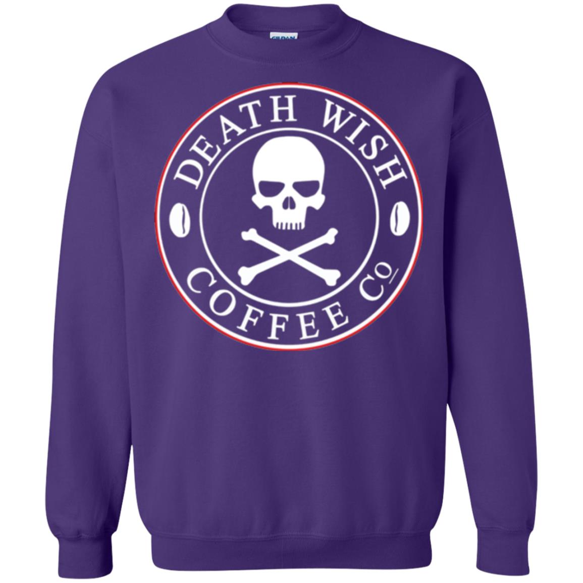 Death Wish Coffee Logo T-shirt Purple