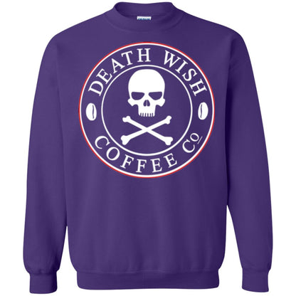 Death Wish Coffee Logo T-shirt Purple