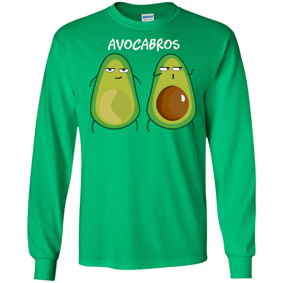 Funny Avocado T-shirt For Bros And Vegans Irish Green