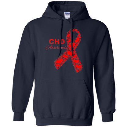 Chd Congenital Heart Defect Awareness T-shirt National Wear Red Navy