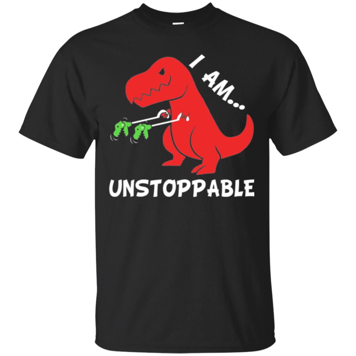 I Am Unstoppable T-shirt Black