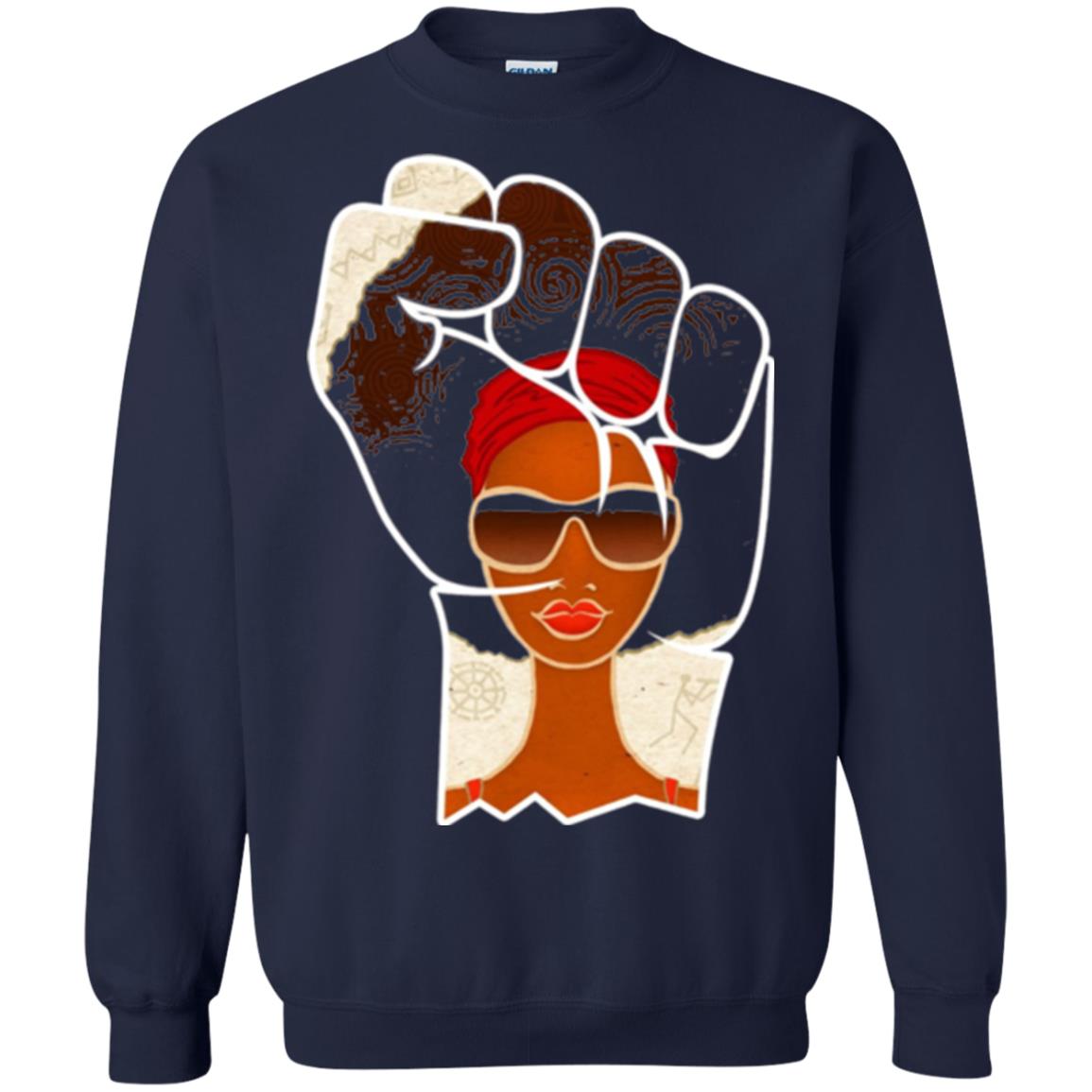 Civil Rights Black History Movement T-shirt Navy