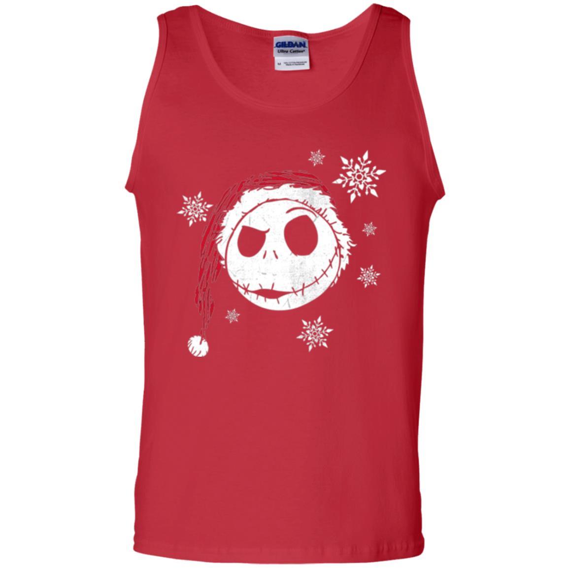 Christmas T-shirt Disney Nightmare Before Christmas Snowflake Red