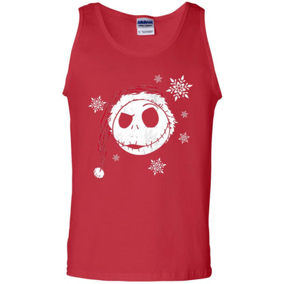 Christmas T-shirt Disney Nightmare Before Christmas Snowflake Red