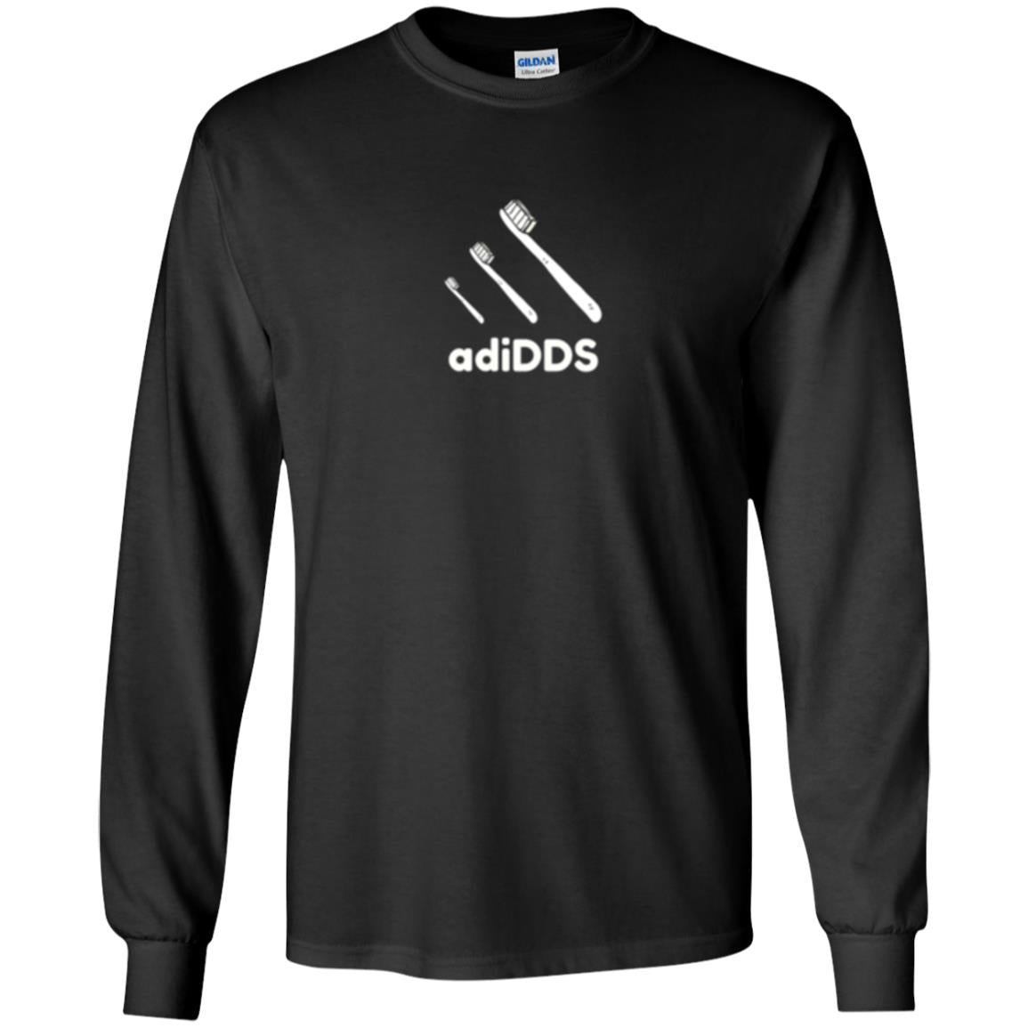 Dentist T-shirt Tooth Brush Adidds T-shirt Black