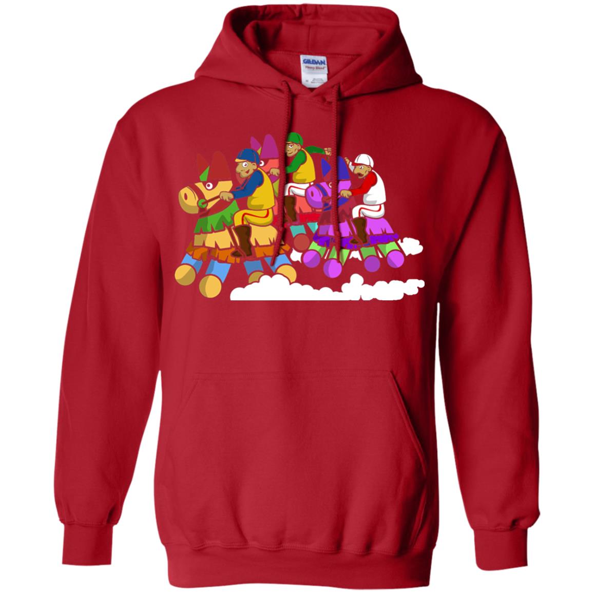Derby Party Pinata Jockeys Cinco De Mayo Horse Race Shirt Red