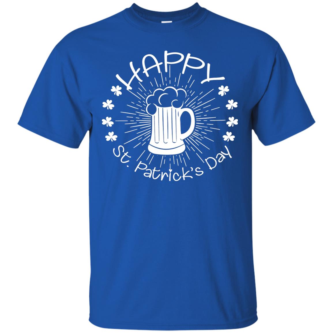 Drinking Team Happy St.patrick’s Day T-shirt Royal