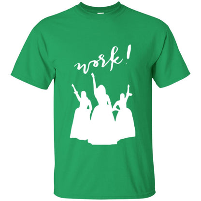 Schuyler Sisters T-shirt Work Irish Green