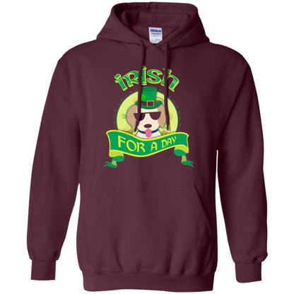 Saint Patrick_s Day 2018 T-shirt Amazing I_m Irish Labrador Maroon