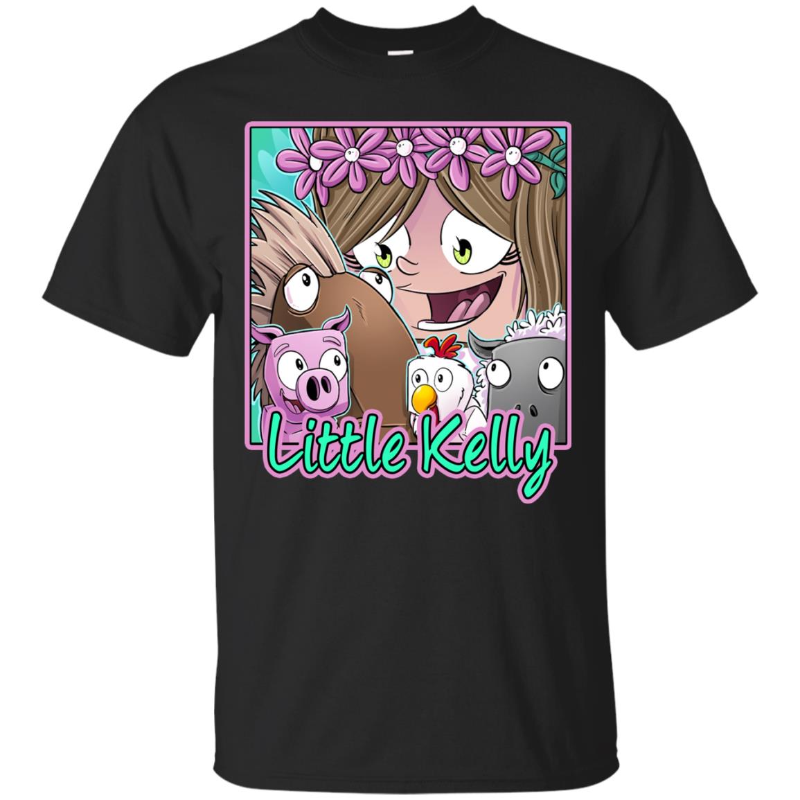 Little Kelly Minecraft Little Club Adventures Shirt Black