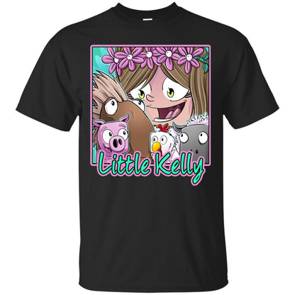Little Kelly Minecraft Little Club Adventures Shirt Black