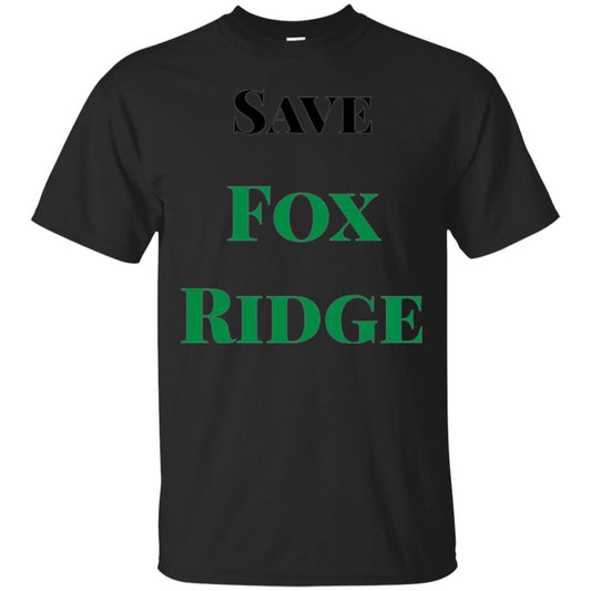 Elementary T-shirt Keep Calm And Save Fox Ridge Black