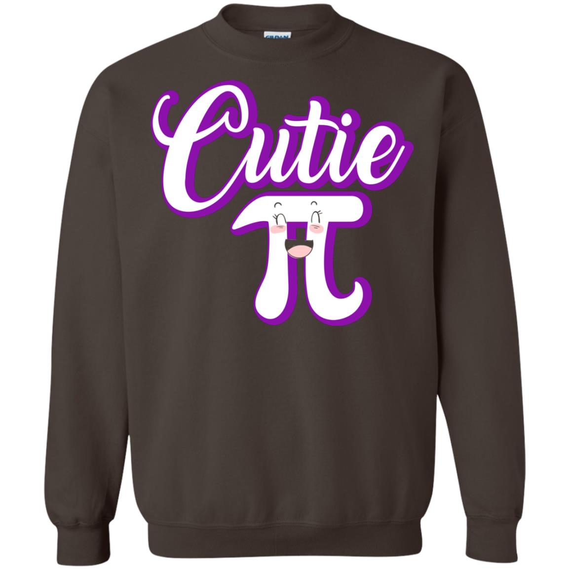 Cutie Pi Math Teacher T-shirt Dark Chocolate