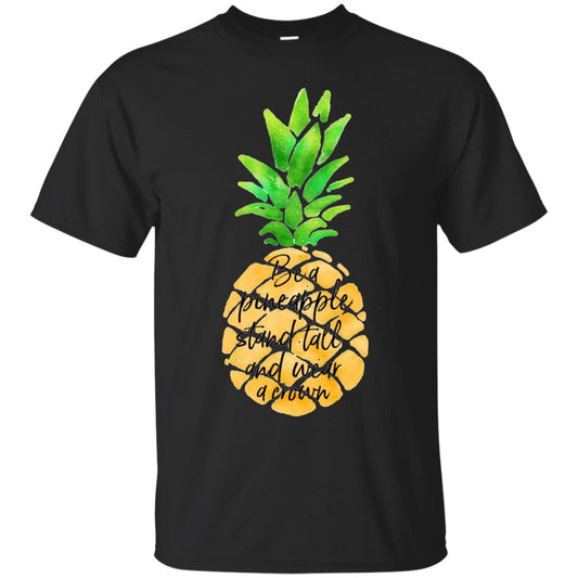 Funny Pineapple T-shirt Black