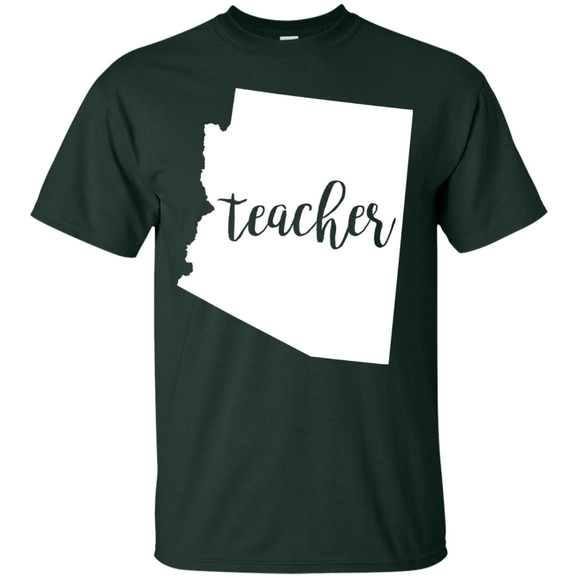 Arizona Teacher Home State Back To School Shirt Forest