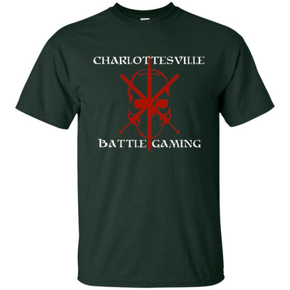 Charlottesville Battle Gaming Gamer T-shirt Forest