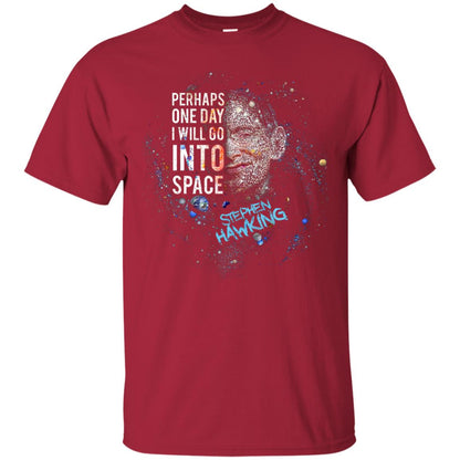 One Day I Will Go Into Space Shirt Cardinal