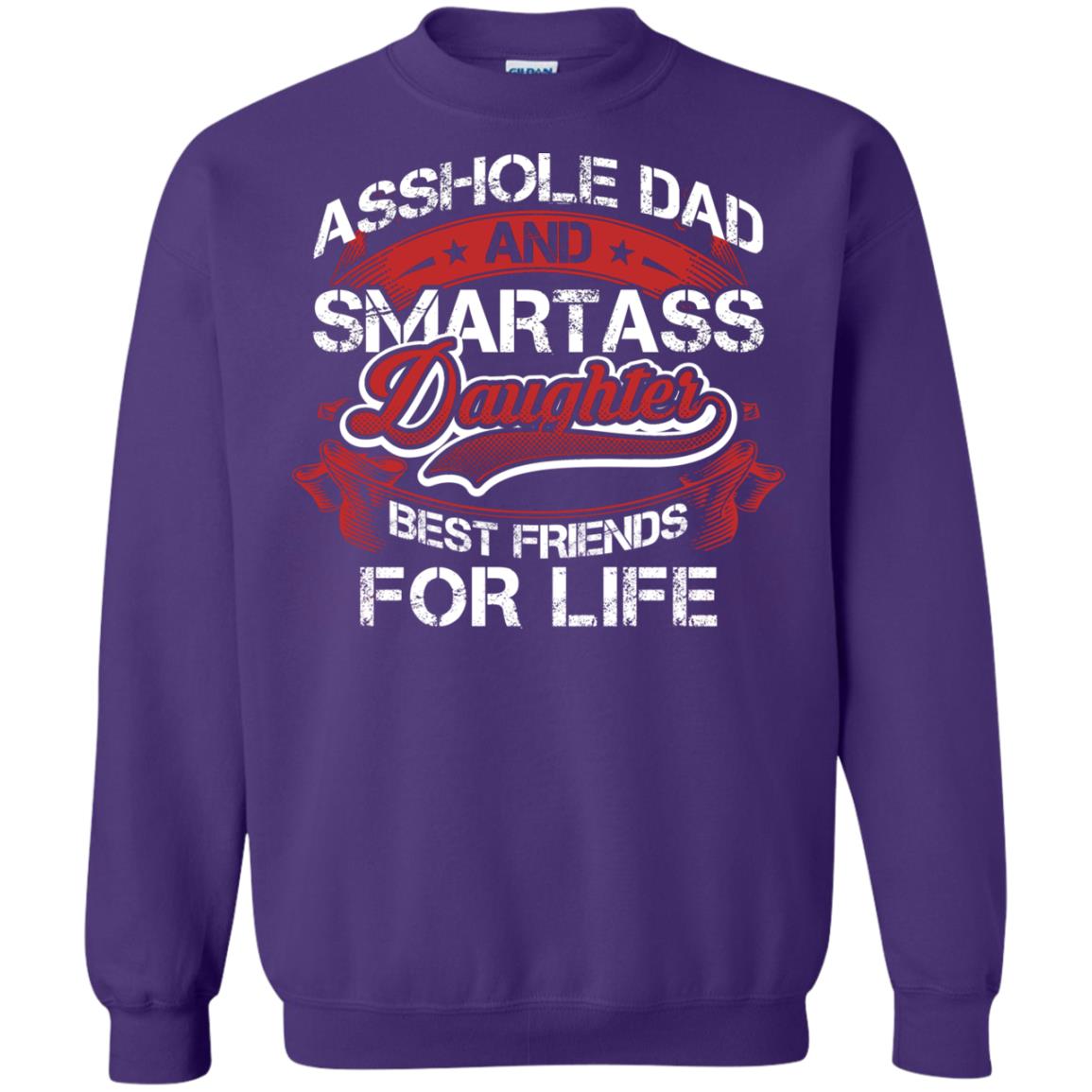 Dad And Daughter Best Friends For Life Cool Shirt For Daddy And Daughter Purple