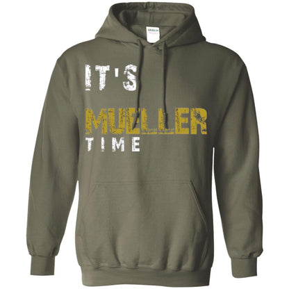 Anti Trump Resist T-shirt It_s Mueller Time Military Green