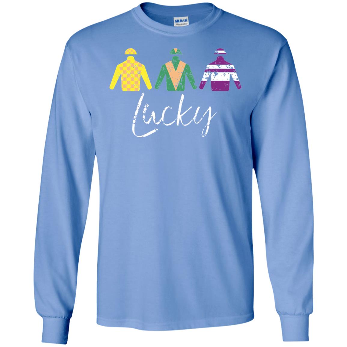Derby Jockey Shirt Lucky Derby Apparel Derby Carolina Blue