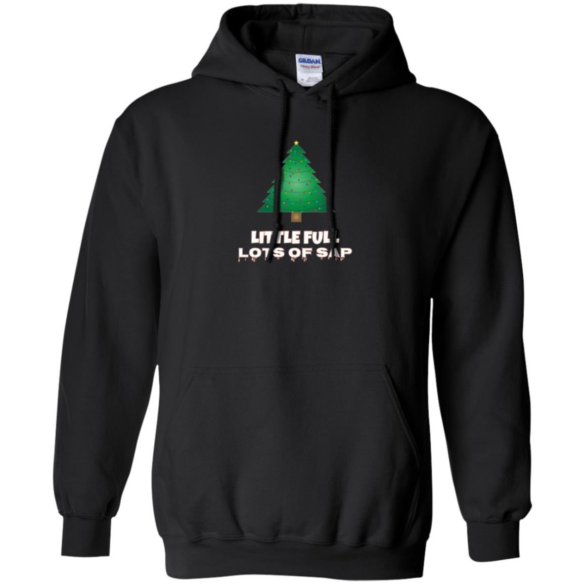 Christmas T-shirt Little Full Lots Of Sap Black