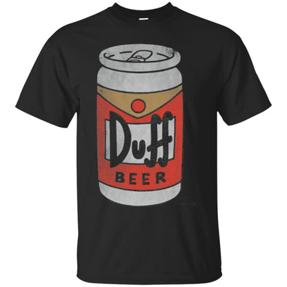 Iconic Brew T-shirt The Simpsons Duff Beer Black