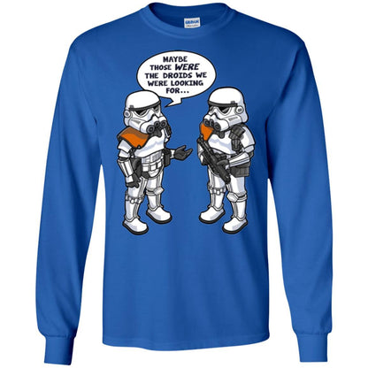 Film T-shirt Wrong Droids Comic Graphic Royal