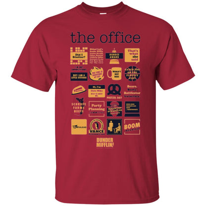 The Office T-shirt Cardinal