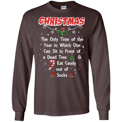 Christmas T-Shirt Dark Chocolate