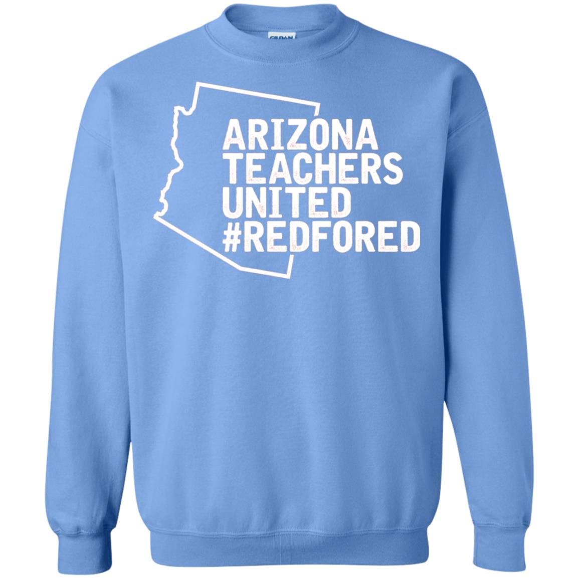 Arizona Teacher Shirt Red For Ed #redfored Carolina Blue