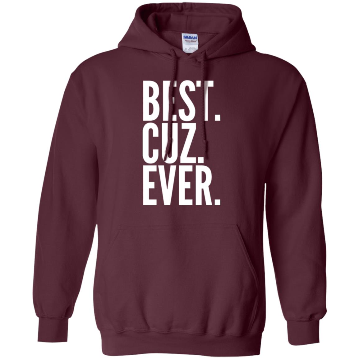 Cousin T-shirt Best Cuz Ever Maroon