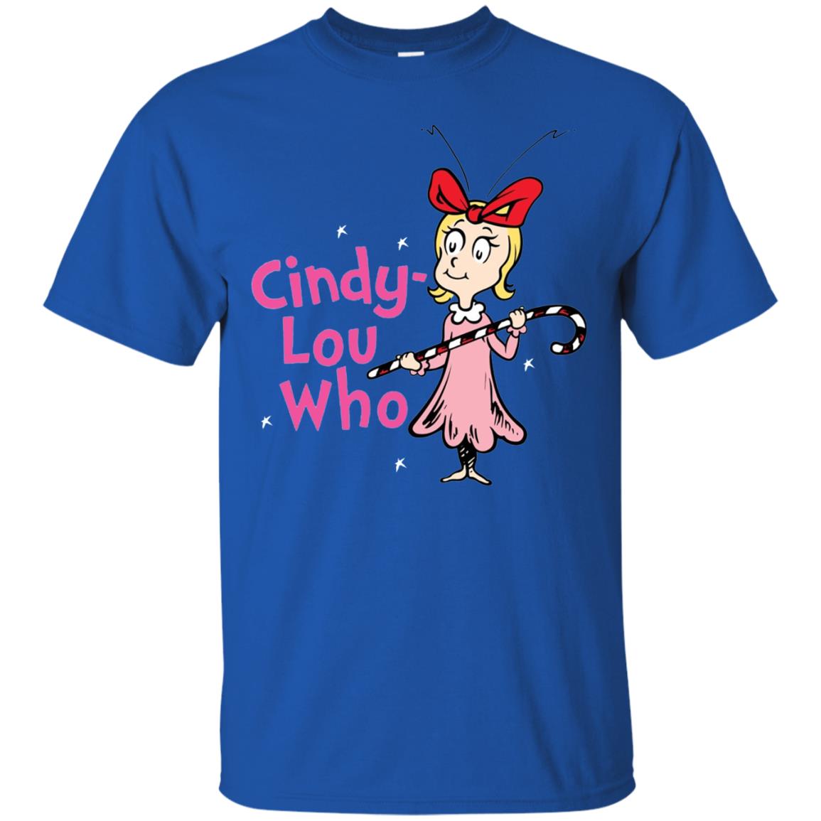 Dr. Seuss Cindy-lou Who T-shirt Royal
