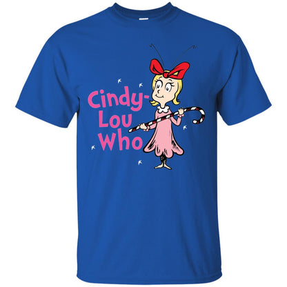 Dr. Seuss Cindy-lou Who T-shirt Royal