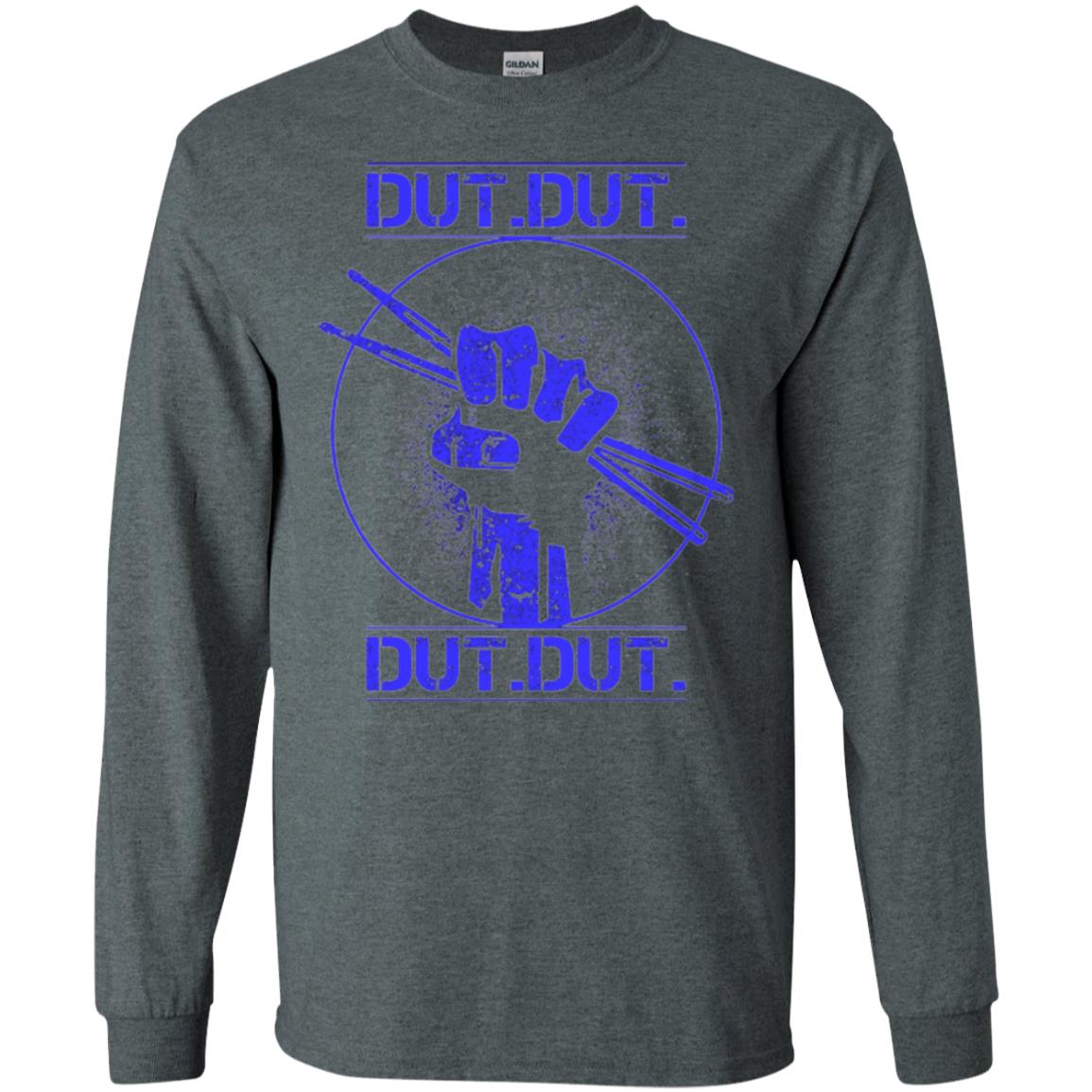 Drum Lovers T-shirt Dut Marching Band Dark Heather