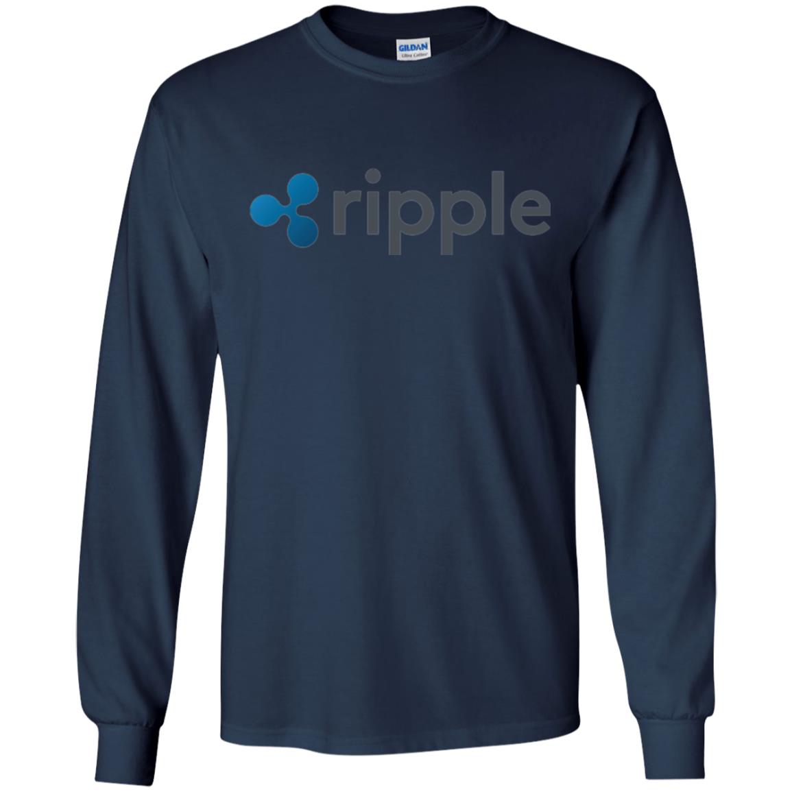 Xrp Ripple Logo T-shirt Navy