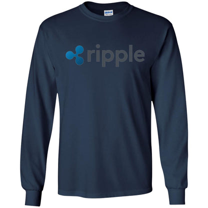 Xrp Ripple Logo T-shirt Navy