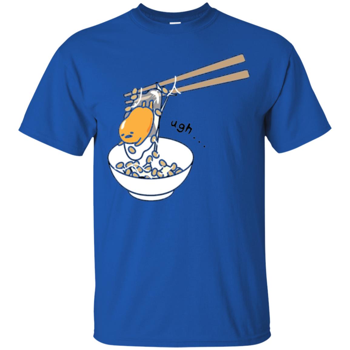 Gudetama Chopsticks T-shirt Royal