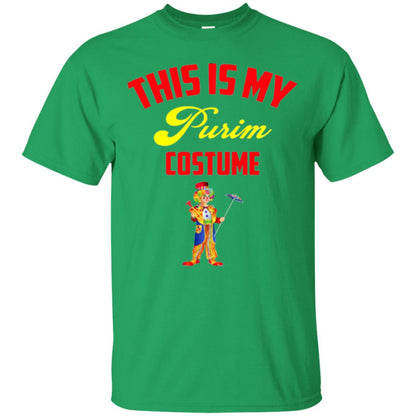 This Is My Purim Costume Purim Day T-shirt Irish Green